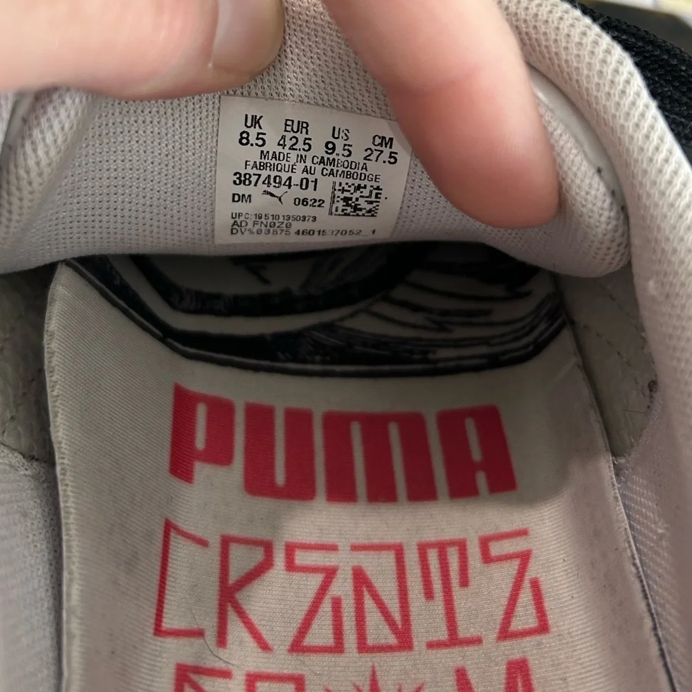 Puma Clyde X Staple Create‎ From Chaos 2 Shoes Mens Sz 9.5 Casual Low Sneakers